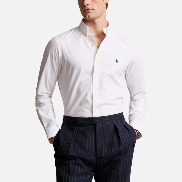 Polo Ralph Lauren Stretch-Poplin Slim-Fit Shirt - XXL on Productcaster.