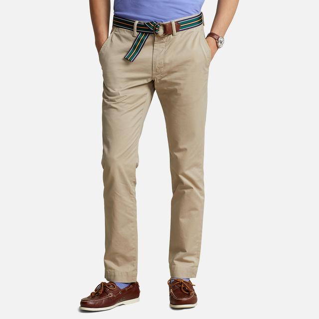 Polo Ralph Lauren Bedford Cotton-Blend Flat-Front Trousers - W30/L32 on Productcaster.