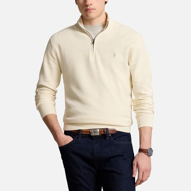 Polo Ralph Lauren Double-Knit Half-Zip Sweatshirt - XXL on Productcaster.