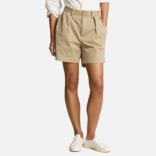 Polo Ralph Lauren Cormac Cotton Pleated Shorts - W34 on Productcaster.