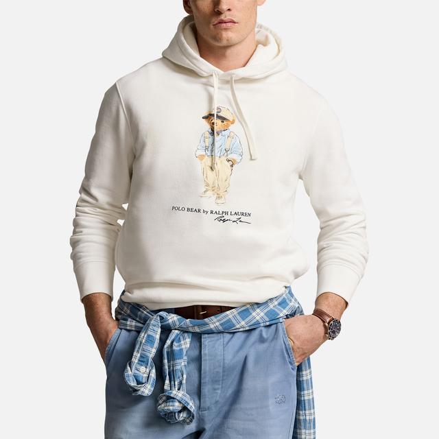 Polo Ralph Lauren Fleece-Lined Cotton-Jersey Bear Hoodie - XXL on Productcaster.