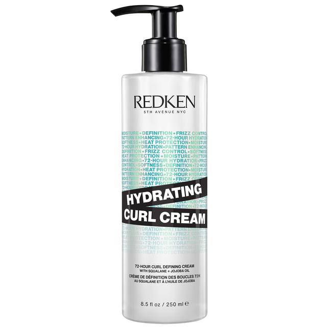 Redken Hydrating Curl Cream for Curly & Coily Hair, Up To 72-Hour Curl Defining Cream, Enhance Curl Pattern 250ml on Productcaster.