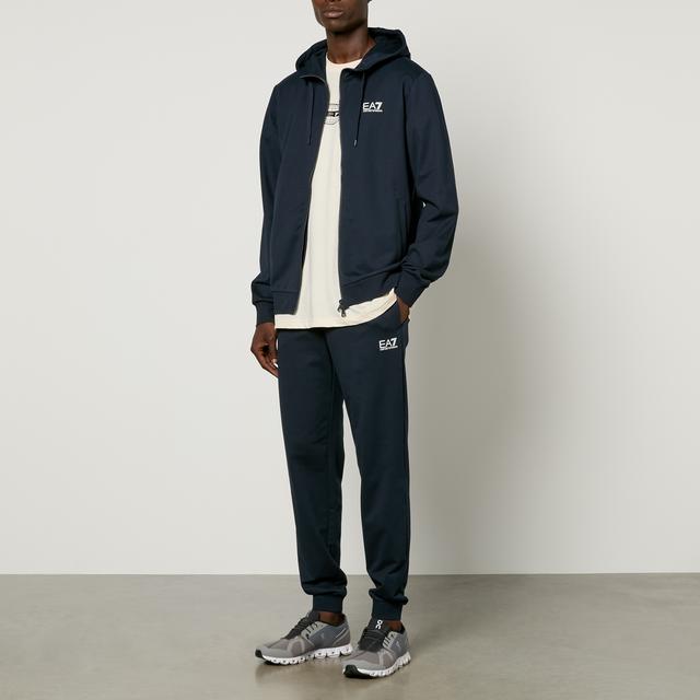 EA7 Core Identity Cotton-Jersey Tracksuit - M on Productcaster.