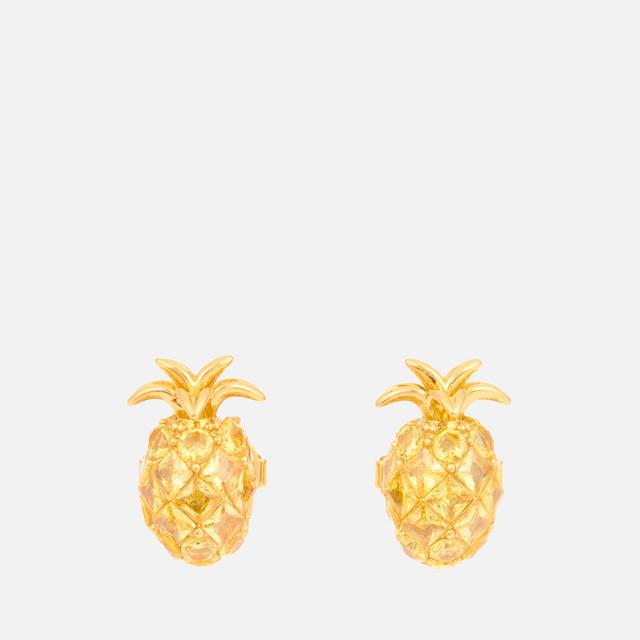 Kate Spade New York Sweet Treasures Gold-Plated Studs on Productcaster.