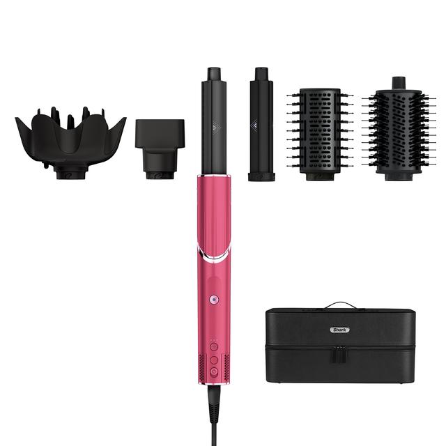 Shark Beauty FlexStyle Limited Edition Malibu Pink 5-in-1 Air Styler and Hair Dryer Gift Set on Productcaster.