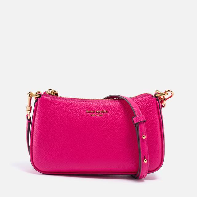 Kate Spade New York Jolie Small Leather Crossbody Bag Pink on Productcaster.