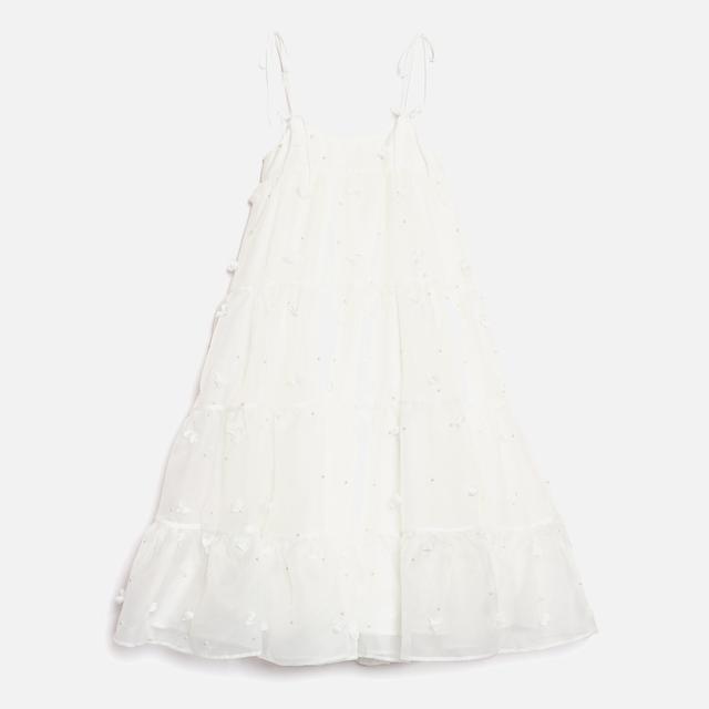 Sister Jane Dream Women's Pixie Petal Midi Dress - White - M/UK 10 on Productcaster.