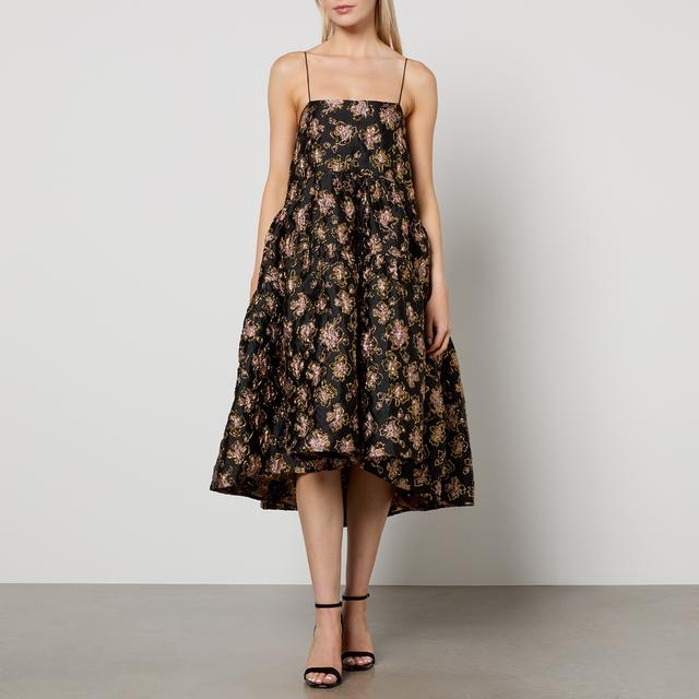 Sister Jane Dream Floral-Jacquard Cloqué Midi Dress - MP/UK 12 on Productcaster.