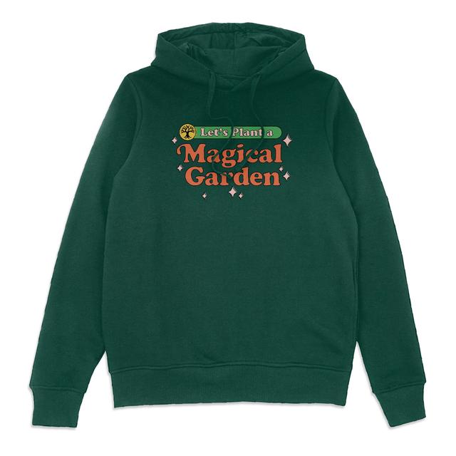 Steven Rhodes Let's Plant A Magical Garden Hoodie - Green - L on Productcaster.