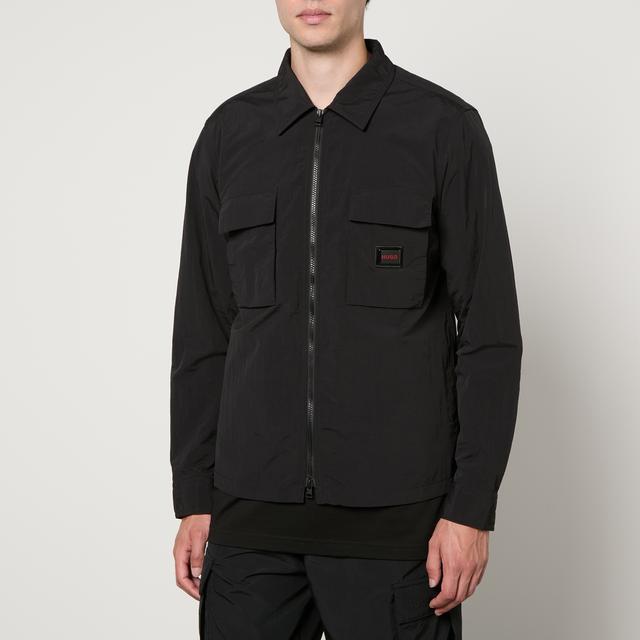 HUGO Red Eselio Shell Zipped Overshirt - XL on Productcaster.