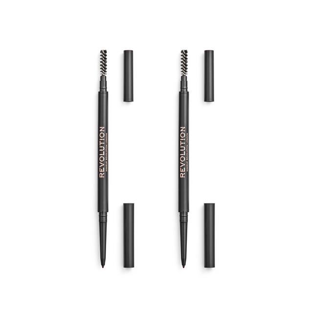 Makeup Revolution Precise Brow Pencil Duo on Productcaster.