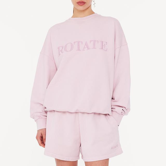 Rotate Sunday Relaxed Cotton-Jersey Sweatshirt - M on Productcaster.