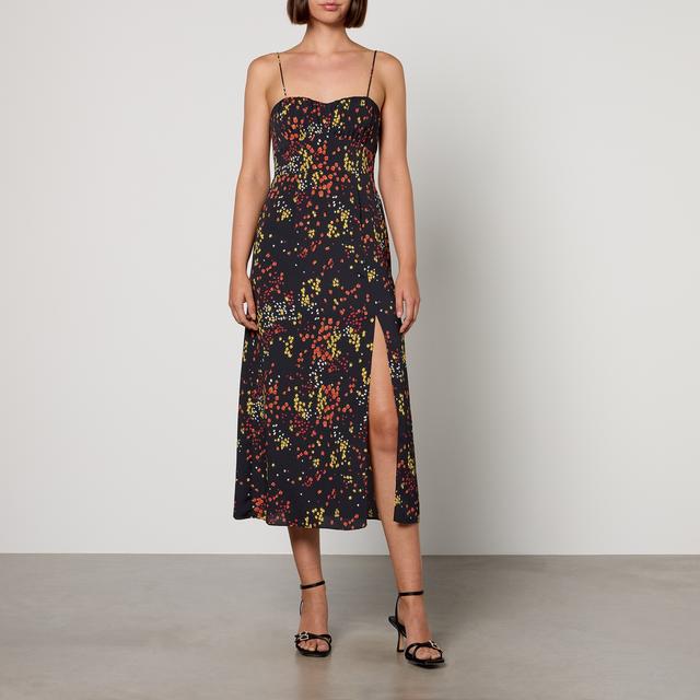 MAX&Co. Gina Floral-Print Chiffon Dress - UK 12 on Productcaster.