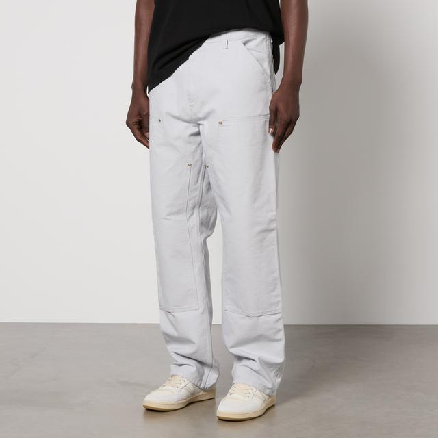 Carhartt WIP Double Knee Cotton-Canvas Trousers - W32/L32 on Productcaster.