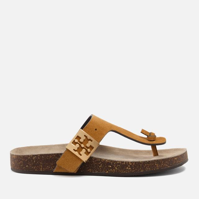 Tory Burch Women's Mellow Suede Toe-Post Sandals - UK 4.5 on Productcaster.