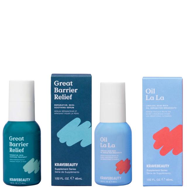 KraveBeauty Great Barrier Relief and Oil La La Bundle on Productcaster.