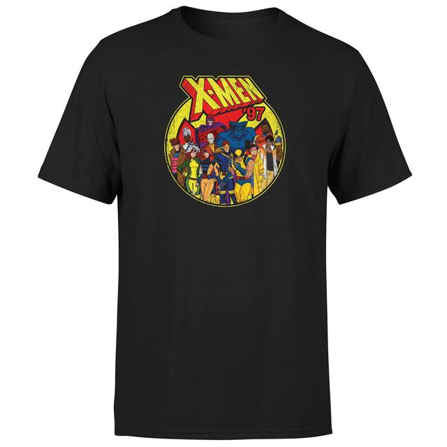 X-Men Group Unisex T-Shirt - Black - 5XL on Productcaster.