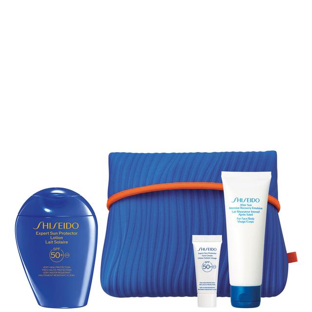 Shiseido Exclusive Global Suncare Expert Sun Aging Protection SPF 50 Set (Worth £56.90) on Productcaster.