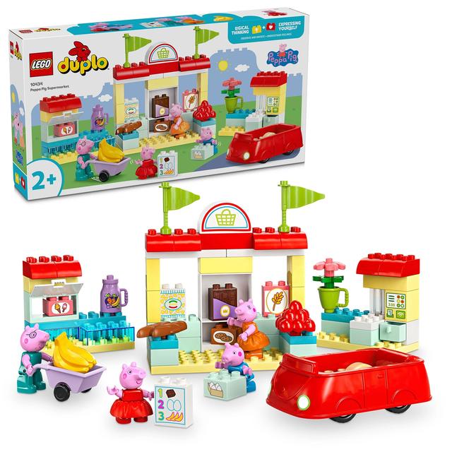 LEGO DUPLO Peppa Pig Supermarket Toy with Figures 10434 on Productcaster.