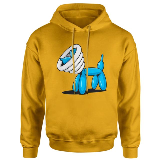 Threadless - Scratchy Hoodie - Mustard - XL on Productcaster.