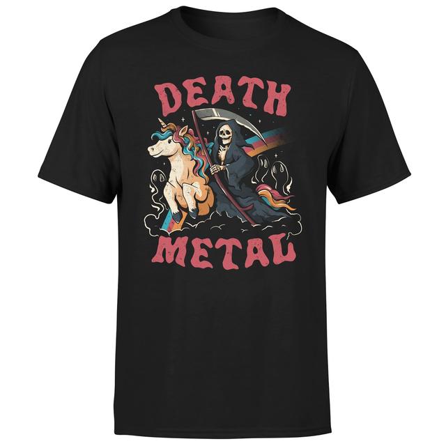 Threadless - Death Metal Unisex T-Shirt - Black - L on Productcaster.