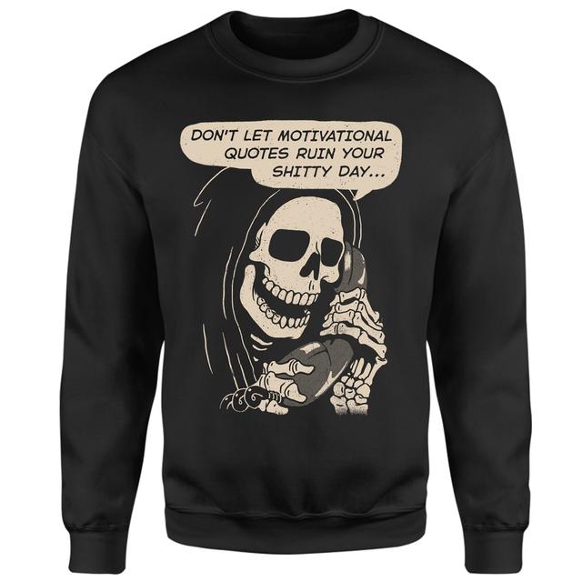 Threadless - Coaching Sweatshirt - Black - XS on Productcaster.