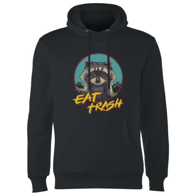 Threadless - Eat Trash Hoodie - Black - M on Productcaster.