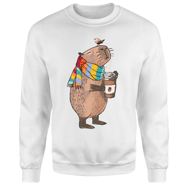 Threadless - Coffeebara Sweatshirt - White - M on Productcaster.