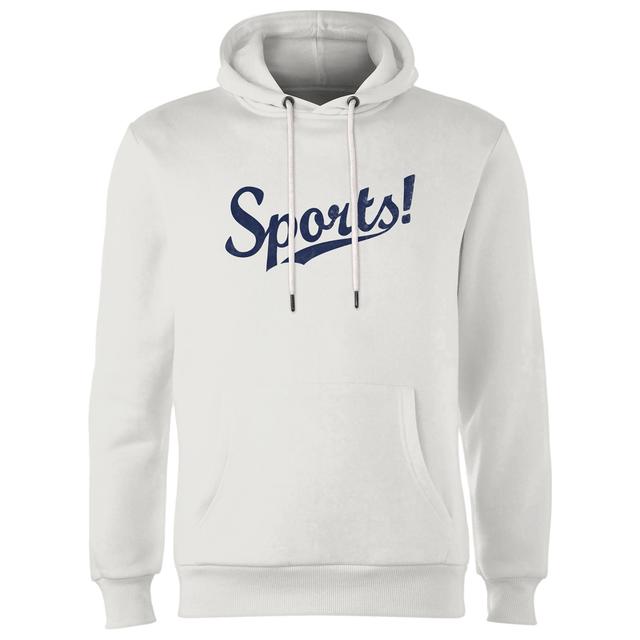 Threadless - Sports! Hoodie - White - XXL on Productcaster.