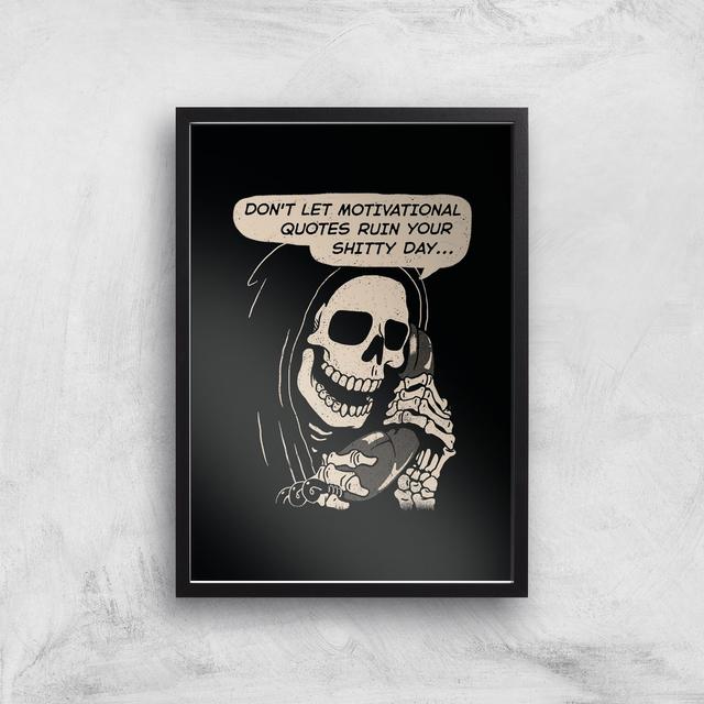 Threadless - Coaching Giclee Art Print - A4 - Black Frame on Productcaster.