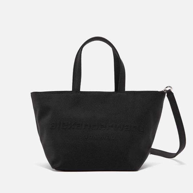 Alexander Wang Punch Canvas Small Tote Bag Black on Productcaster.