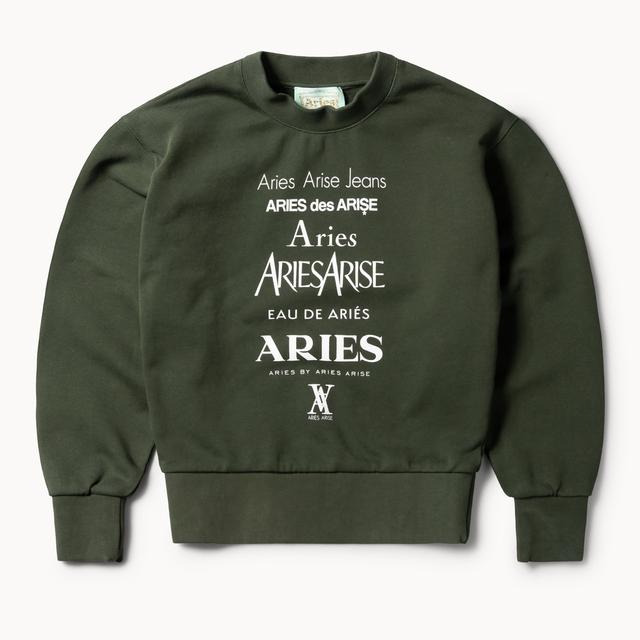 ARIES Perfume Cotton-Jersey Sweatshirt - L on Productcaster.