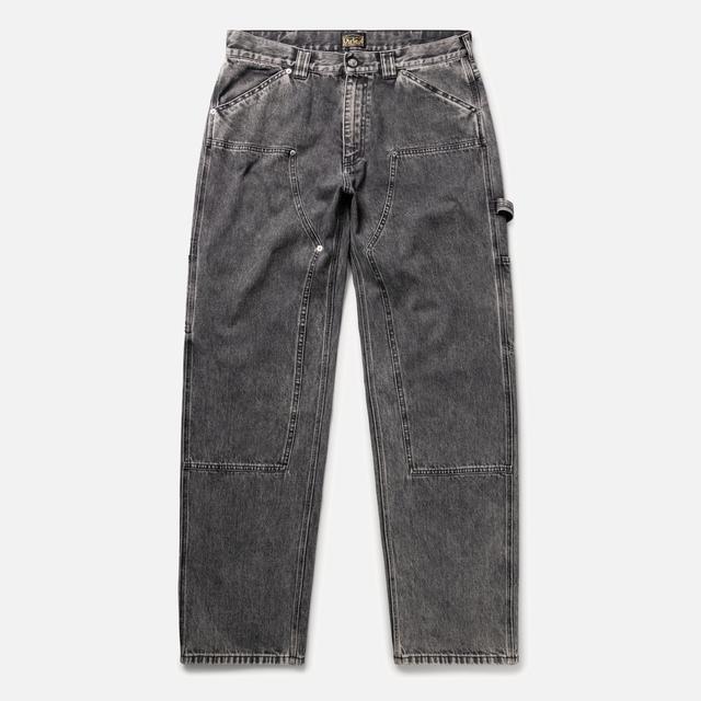 ARIES Men's Acid-Wash Denim Carpenter Jeans - W36/L32 on Productcaster.