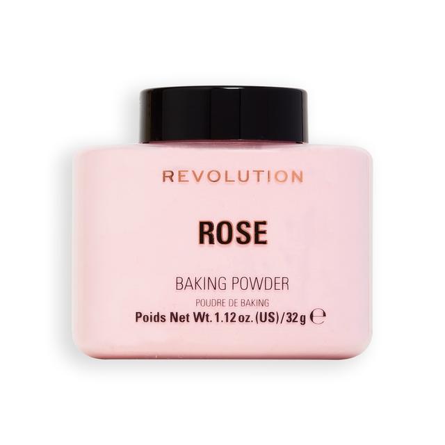 Makeup Revolution Loose Baking Powder - Rose on Productcaster.