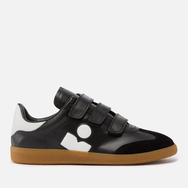 Isabel Marant Women's Beth Leather Triple-Strap Trainers - UK 7 on Productcaster.