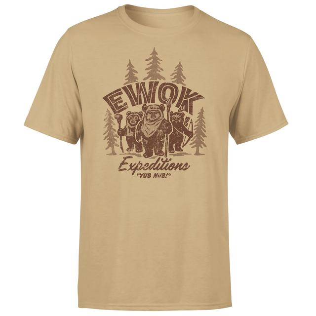 Star Wars Ewok Expedition Unisex T-Shirt - Tan - L on Productcaster.