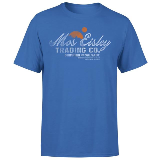 Star Wars Mos Eisley Trading Co Unisex T-Shirt - Blue - S on Productcaster.