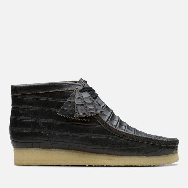 Clarks Originals Men's Harajuku Pack Wallabee Boots - BlkCroc Distress - UK 9 on Productcaster.