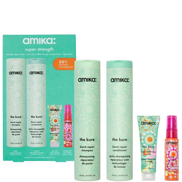 Amika Super Strength Wash and Care Set on Productcaster.