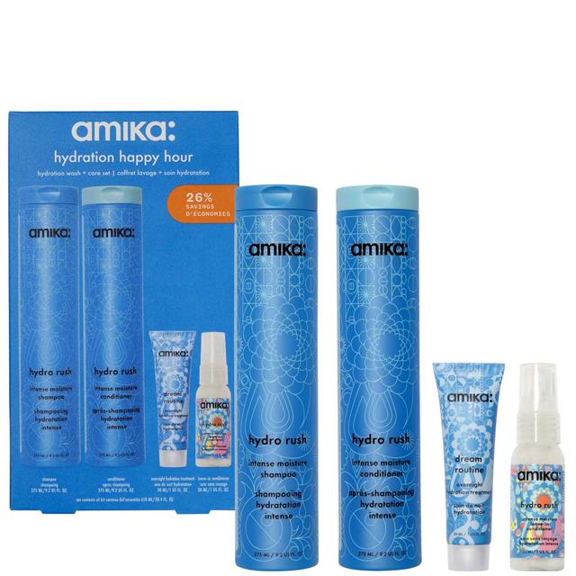 Amika Hydration Happy Hour Wash and Care Set on Productcaster.