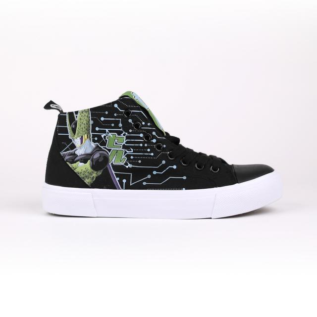 Akedo x Dragon Ball Z Cell High Top - Black/White - UK 12 / EU 47 / US Men's 13 / US Women's 14 on Productcaster.