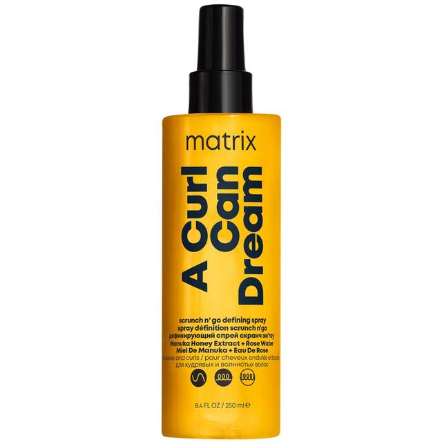 Matrix A Curl Can Dream Scrunch 'N' Go Defining Spray with 230°C Heat Protection for Definition on Waves and Curls 150ml on Productcaster.