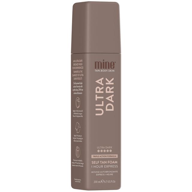 MineTan Ultra Dark Self Tan Mousse 200ml on Productcaster.