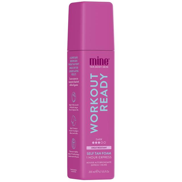 Minetan Workout Ready Self Tan Foam 200ml on Productcaster.