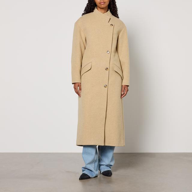 Marant Etoile Lewina Wool-Blend Longline Coat - UK 14 on Productcaster.