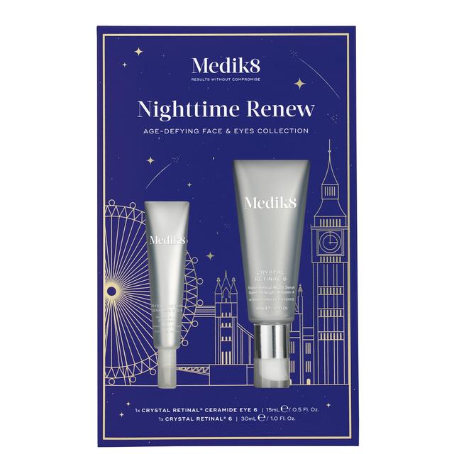 Medik8 Nighttime Renew Age-Defying Face and Eyes Collection (Worth £124) on Productcaster.