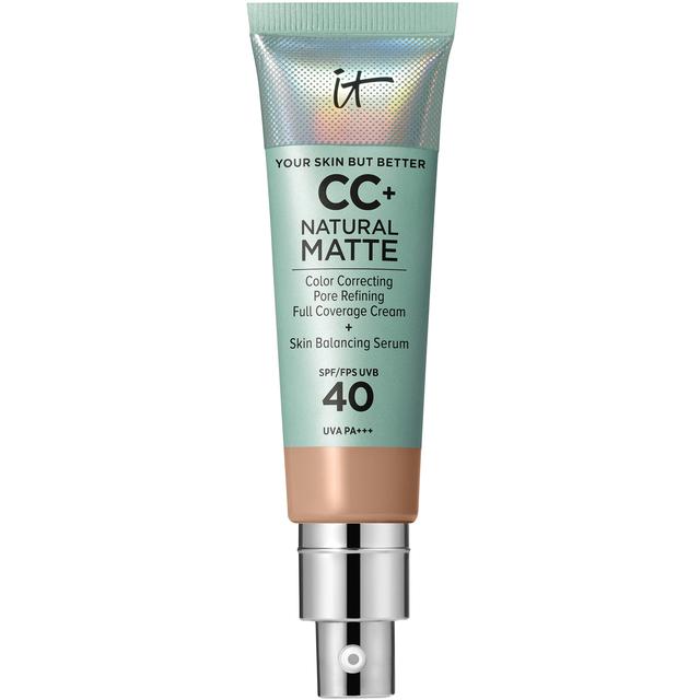 iT Cosmetics Your Skin But Better CC+ Natural Matte 32 ml (Various Shades) - Medium Cool on Productcaster.