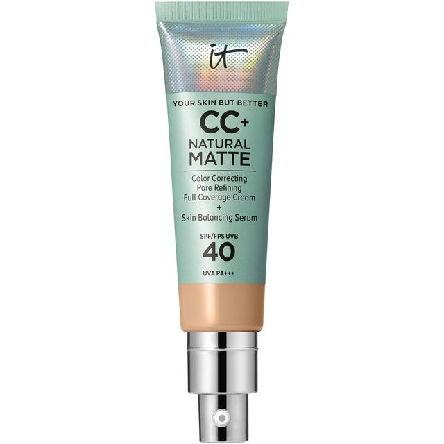 iT Cosmetics Your Skin But Better CC+ Natural Matte 32 ml (Various Shades) - Medium on Productcaster.