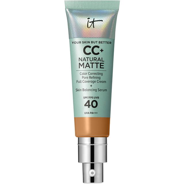 iT Cosmetics Your Skin But Better CC+ Natural Matte 32 ml (Various Shades) - Neutral Rich on Productcaster.