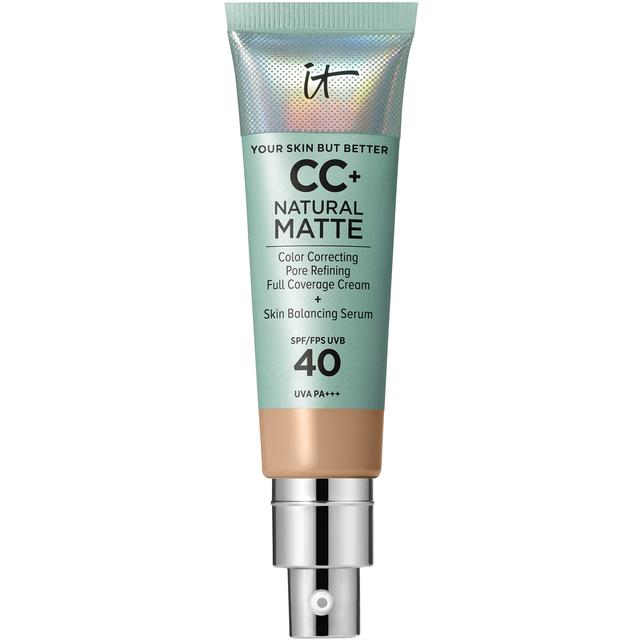 iT Cosmetics Your Skin But Better CC+ Natural Matte 32 ml (Various Shades) - Neutral Medium on Productcaster.